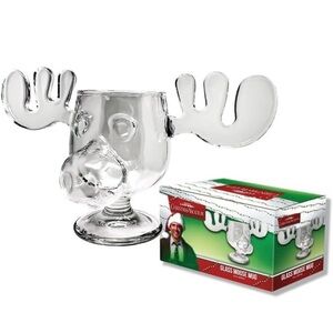 Glass Moose Mug